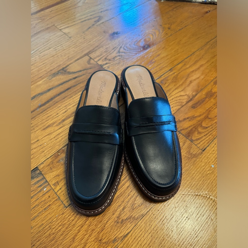 Madewell Corinne Lug Sole Loafer Mules
